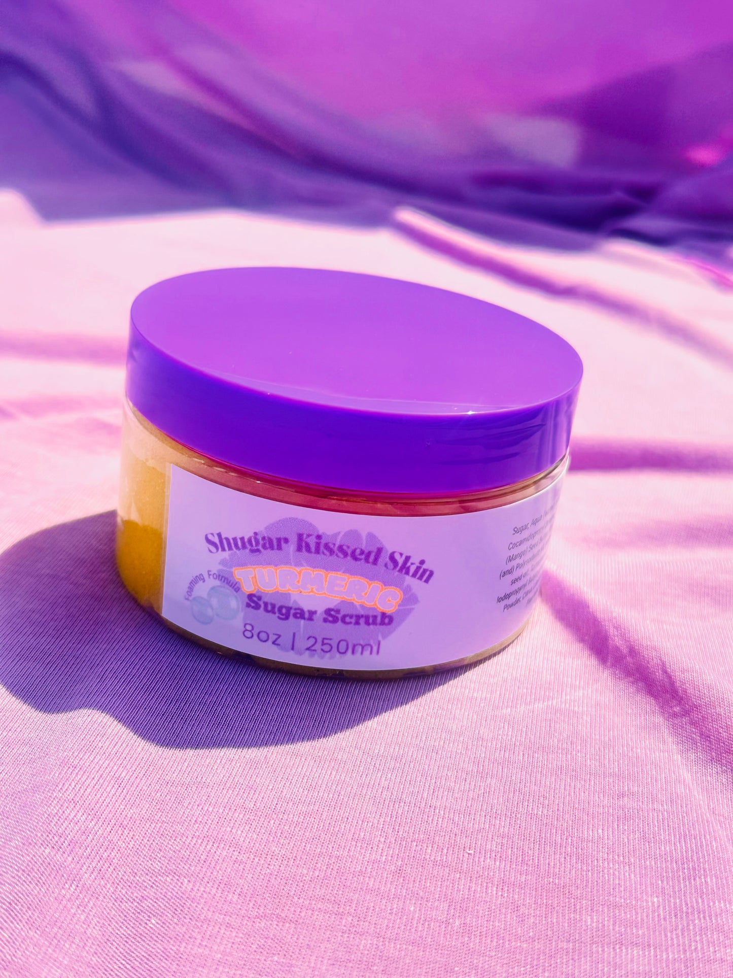 Turmeric Foaming Sugar Scrub